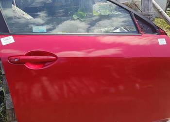 Drzwi Mazda 3 II bl 2013r prawy przód z szybą