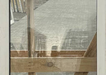 OKNA KacprzaK Witryna 68X157 FIX Używany PCV Plastikowy