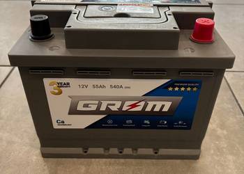Akumulator 55Ah 540A Grom Premium