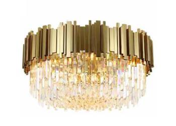 Pipe Organ Brass Variant - plafon kryształowy 40cm