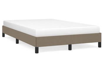 Rama łóżka taupe 120x190 cm tkanina WM-379486