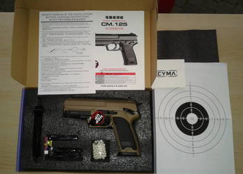 pistolet .WIATRÓWKA CM.125Smm  -Nowy z gwarancją