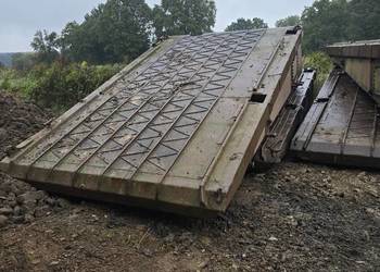 Pontony Wojskowe PP-64 Park pontonowy, pomost pływający