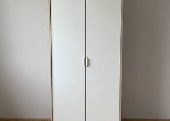IKEA ASKVOLL 80x189 cm | Stan idealny | Biała + Dąb