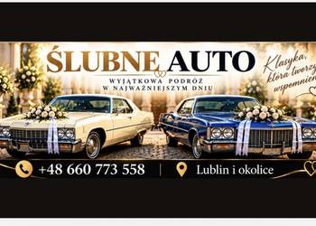 Amerykańska klasyka do ślubu – Cadillac Eldorado Cabrio & Buick Elektra 225