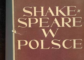Shakespeare w Polsce Bibliografia - Wiktor Hahn