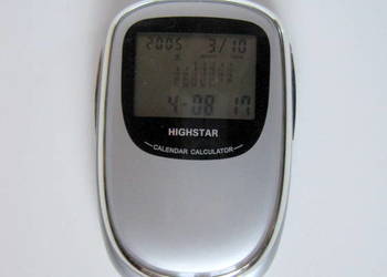 Highstar kalendarz /kalkulator