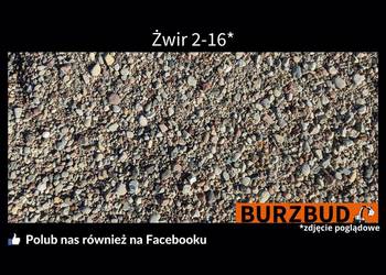 żwir płukany budowlany 2 16 do betonu z transportem wywrotkami
