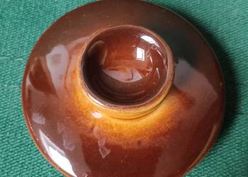 Ceramiczna pokrywka z uchwytem fabryka porcelany Tułowice