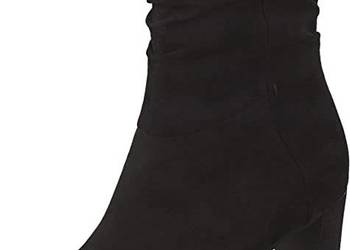 41 Botki Marco Tozzi 28cm czarne zamsz