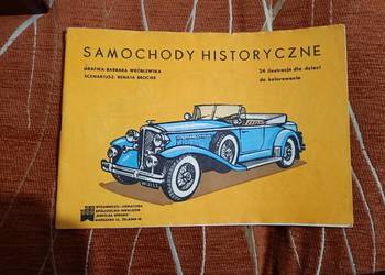 (4) Samochody historyczne do kolorowania