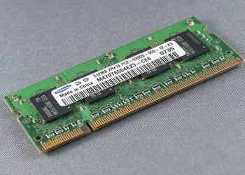 Pamięć RAM SAMSUNG SODIMM 512 MB PC-2 5300 Laptop