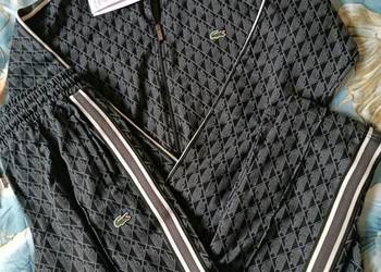 Komplet dresowy Lacoste Monogram - wygodny, XXL regular fit