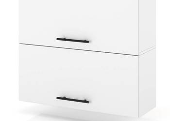 szafka kuchenna wisząca klapowa modułowa nowoczesna 80cm spremium biały mat