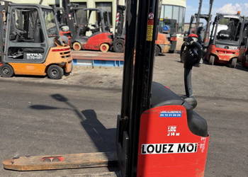 paleciak elektryczny z masztem MANITOU LOC14 2.90m 1400kg wózek paletowy