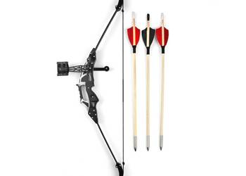 Łuk Bloczkowy | 35 cm | Metal | Brelok Miniłuk | Łucznictwo