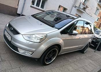 Ford galaxy rodzinie auto szklany dach kamera