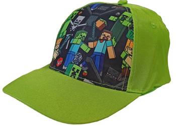 Czapka Czapeczka Minecraft Baseballówka dla Dzieci
