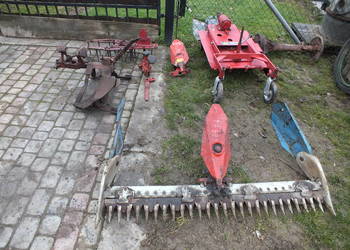 Kosiarka Listwowa MF-70 z Przyczepą + Osprzęt Całość + Kurier ŚLĄSK