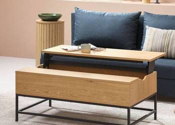 Stolik kawowy/ława JYSK AABENRAA podnoszony blat/schowek kolor dębu