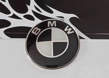 Logo Naklejka Znaczek Emblemat 45mm do BMW w kierownice