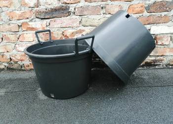 Doniczki 27 L litrów Szerokie 42cm 27LSPB uchwyty