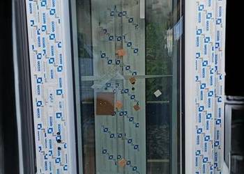 OKNO pcv 60x150, 55x143 RU-NOWE od ręki BIAŁE, 2-3 szybowe,klamka+kotw