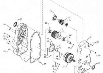 New Holland T6090 T6070 Pierścień 87711899
