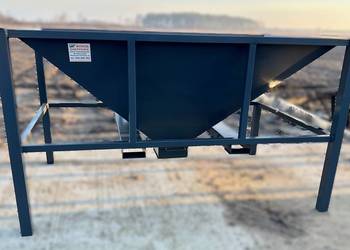 Kosz Zasypowy, workownica do big bag 2,9m3 GWARANCJA