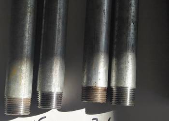 Rura dwustronnie gwintowana stal ocynk 3/4" 20x150mm -4 szt.