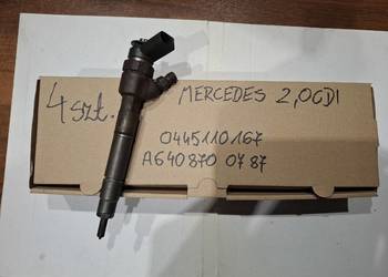 MERCEDES 2,0CDI wtrysk wtryskiwacz 0445110167