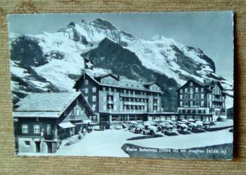 KLEINE SCHEIDEGG - PRZEŁĘCZ W ALPACH Z WIDOKIEM NA JUNGFRAU