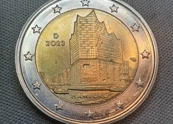 2 euro 2023 D Niemcy, Hamburg