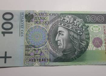 1100 Złotych 1994 HX błąd druku - BRAK HOLOGRAMU