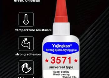 Klej szybkoschnący bardzo mocny