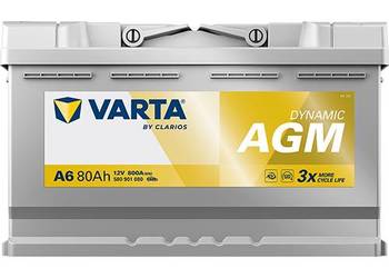 Varta Dynamic AGM A6 12V 80 Ah / 800 A START-STOP