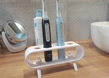 stojak podstawka na 2 szczoteczki oral b io