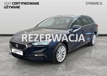 Seat Leon Sportstourer Xcellence 1.5TSI 150KM M6 2021 r., salon PL, przebi…