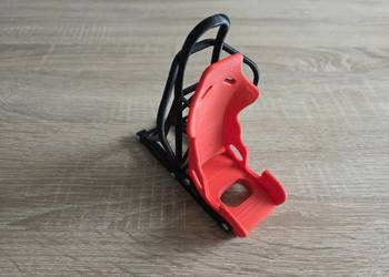 Uchwyt na telefon Recaro fotel czerwony stojak podstawka galaxy iphone