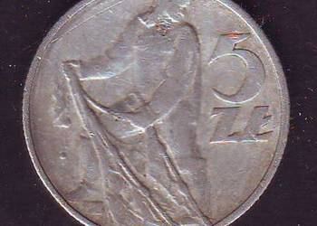Moneta  PRL 5 zł 1974