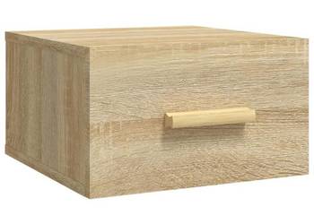 vidaXL Wisząca szafka nocna, dąb sonoma(SKU:812840)