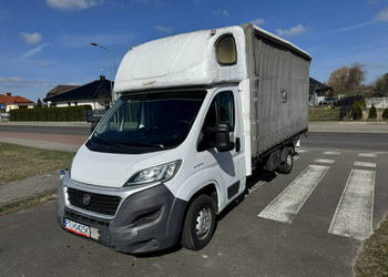 Fiat Ducato 2,3JTD 130KM Skrzynia Plandeka Sypialna Klima Tempomat Zarejes…