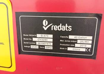 Myjka Warsztatowa REDATS D-470 Wanna 150L (LIKWIDACJA WARSZTATU)