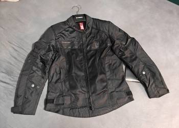 Nowa kurtka motocyklowa, IXS Evo Air, rozmiar L, letnia siatkowa, czarna