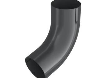 Bryza STAL Kolano 90 mm grafitowy ral 7021