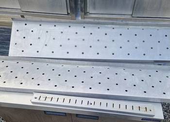 Podwójna Półka Gastronomiczna Ociekowa Wisząca 120/30