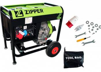 GENERATOR AGREGAT PRĄDU BUDOWLANY AVR DIESEL ZIPPER ZI-STE6700DH 6,25 KVA
