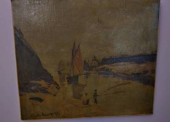 Bardzo stary obraz / kopia ? / Claude Monet