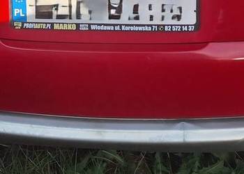 Zderzak Tył  Toyota Yaris Verso