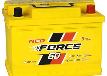 Akumulator Neo Force 60Ah 600A Kraków, Okulickiego 66